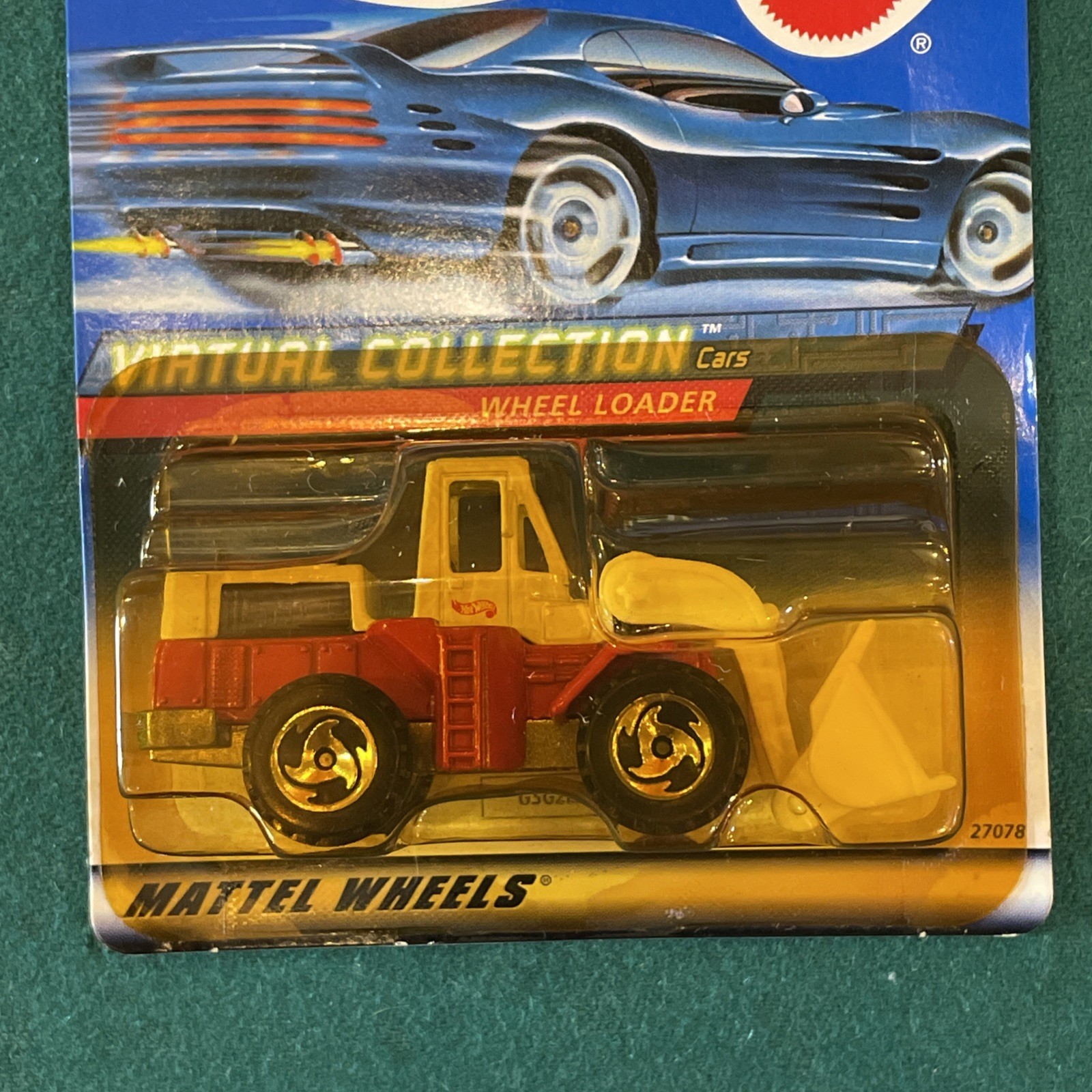 2000 HOT WHEELS MATTEL  27078  VIRTUAL COLLECTION WHEEL LOADER collector # 111.