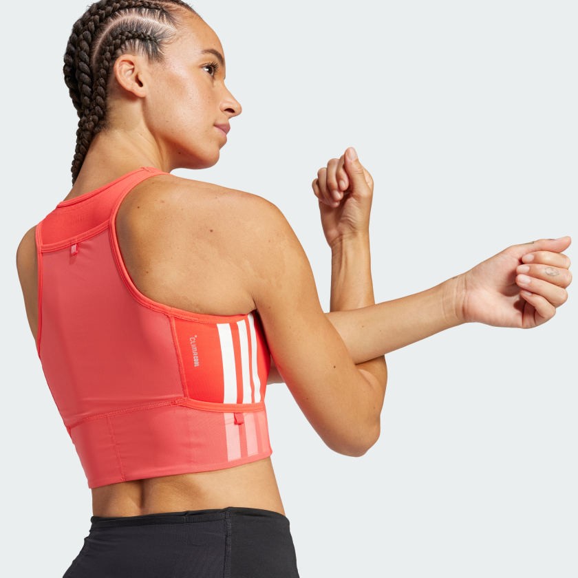 adidas women Adizero Running Gel Pocket Crop Top | eBay