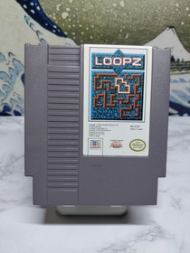 Loopz NES Nintendo Video Game Cartridge Tested & Authentic 