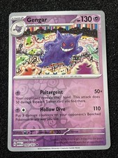 Gengar 094/165 Sv: Scarlet & Violet 151 Reverse Holo