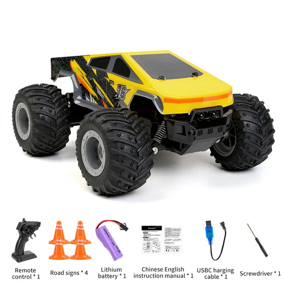 JJRC Q208 1/24 2.4GHz 4*4 RC Off Road Vehicle Pickup Truck Electric Pickup RTR - Image 2 of 4
