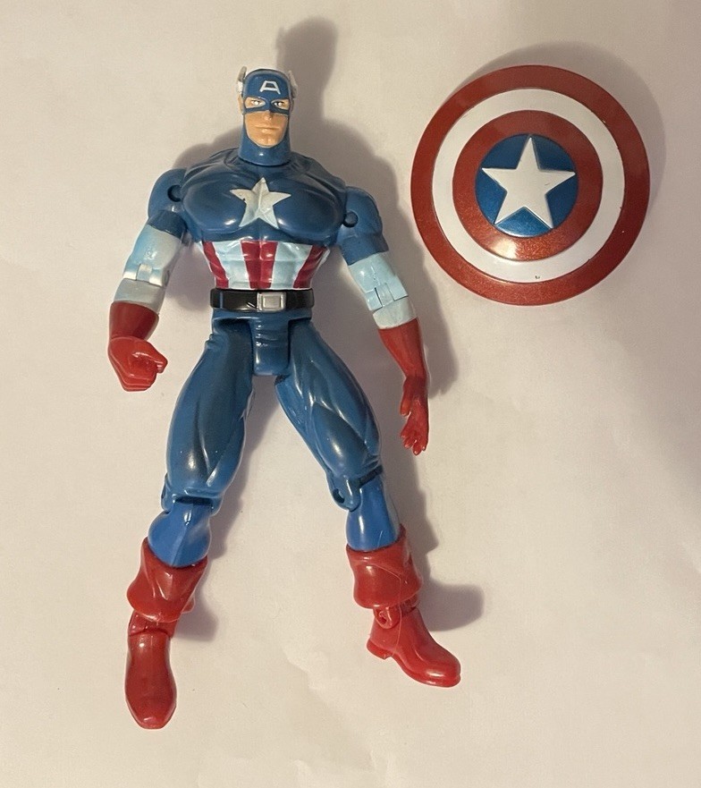 Toybiz Captain America Marvel Vs Capcom Figure | eBay