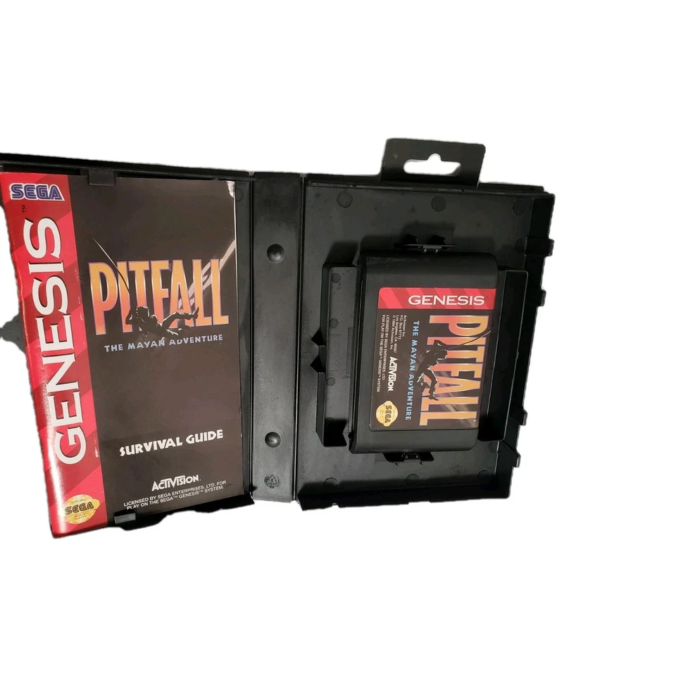Sega Genesis Pitfall The Mayan Adventure Activision - Image 2 of 4