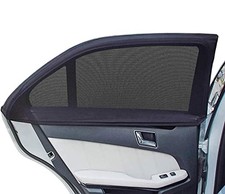 Car Window Shades, 2 Pack Breathable Mesh Car Side Back Window Sun Medium
