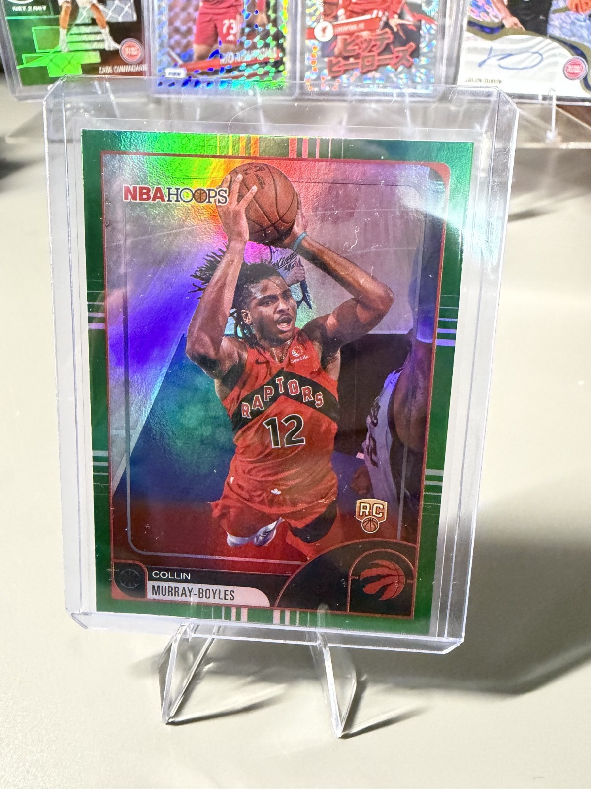 2025-26 Topps NBA Hoops Collin Murray-Boyles #144 Green Hoops RC