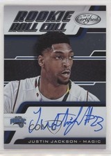 2018-19 Certified Rookie Roll Call Justin Jackson #RRC-JUJ Auto s3g