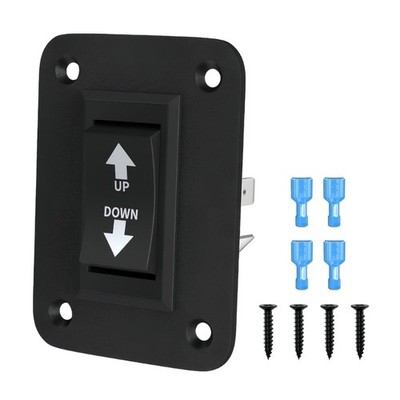 Polarity Reversing Rocker Switches With Mounting Plate For Car Modification