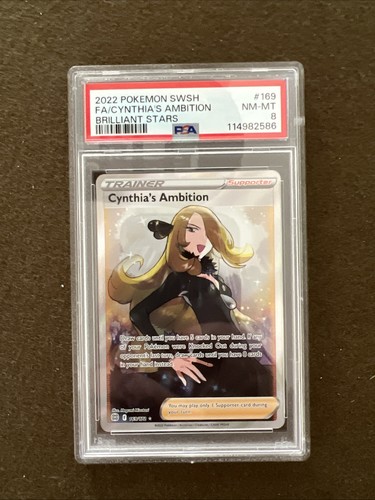 Cynthia's Ambition graded PSA 8 for sale on eBay