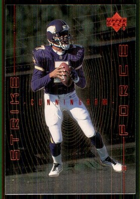 1999 Upper Deck Strike Force #SF23 Randall Cunningham Minnesota Vikings