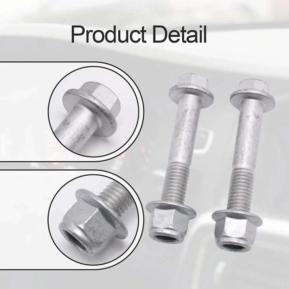 2PCS Suspension Control Arm Pinch Bolt for Ford Fiesta VI M10 x 60mm OEM Match - Image 4 of 4