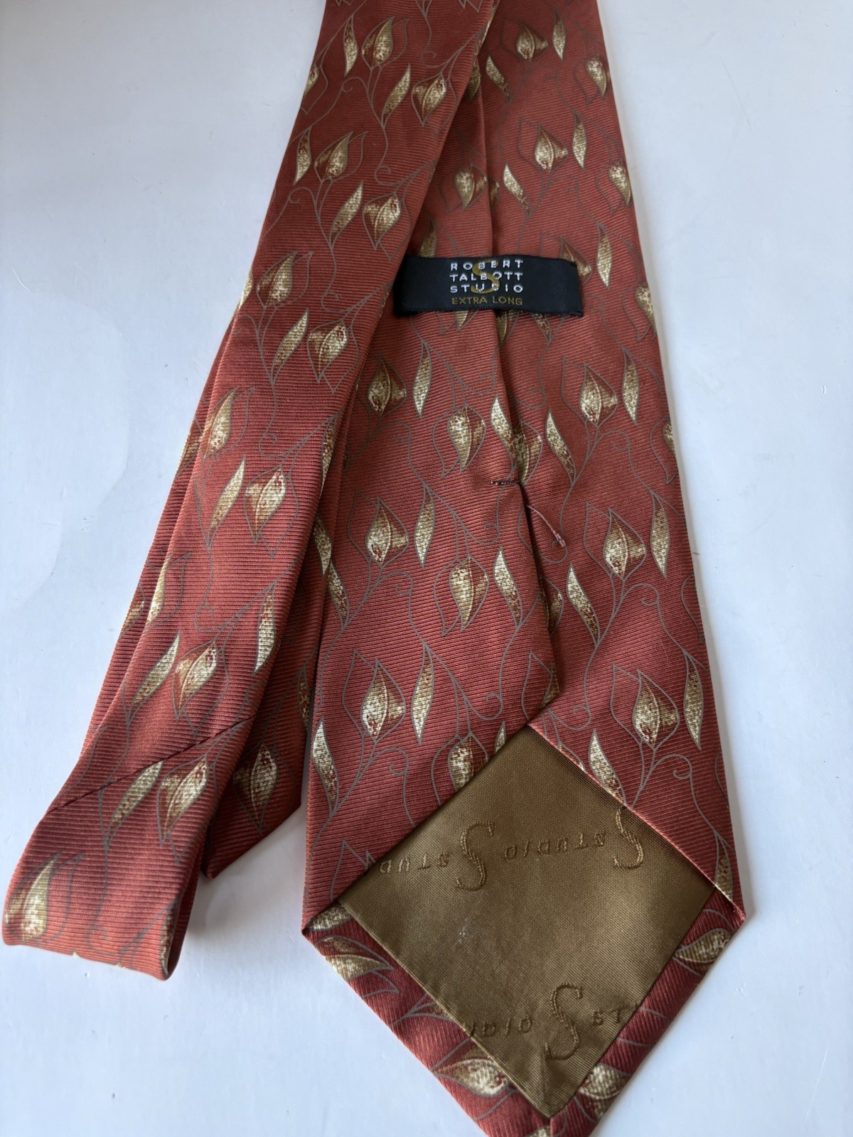 Robert Talbott Studio Extra Long Silk Hand Sewn N… - image 3