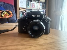 Nikon F2 35mm SLR Film Camera Body Black