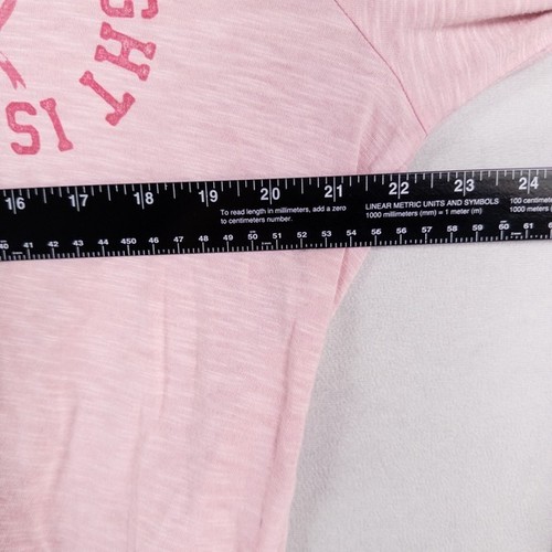 Torrid Super Soft Shirt Plus Size 1X Pink Pink Her Fight Is My Fight Hooded - Picture 5 of 8