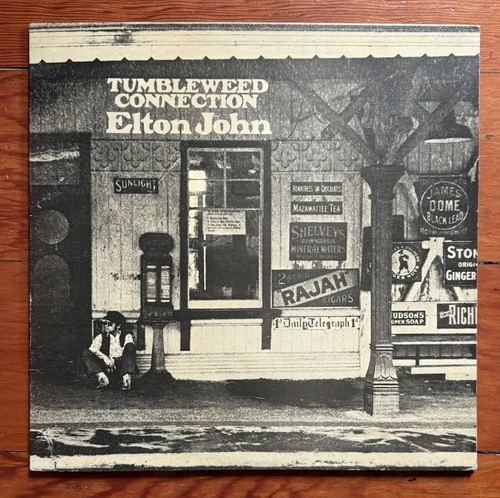 ELTON JOHN Tumbleweed Connection Original UK LP DJM DJLPS 410 B3 And B4