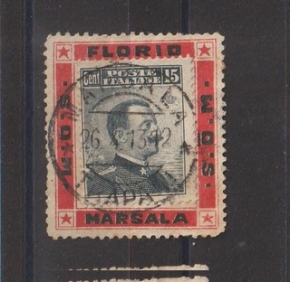 Italian Poster Stamp Porte Timbre Marsala