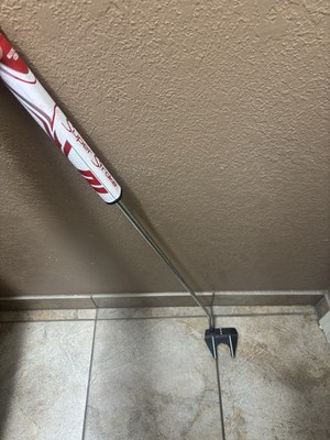 Odyssey White Hot RX #7 Mallet Putter RH Steel Shaft 3.0 SuperStroke Grip Used