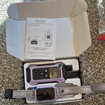 PawTronic Pro 2 Wireless Dog Fence System w/ Collar, Remote Transmitter, USB
