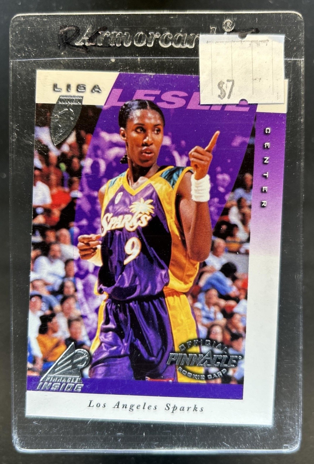 1997-98 Pinnacle Inside WNBA Lisa Leslie Rookie RC #1 Sparks