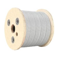 Wire Rope, Vinyl Coated Aircraft Cable, 250-Feet-by-1/8-Inch Thru 3/16-Inch
