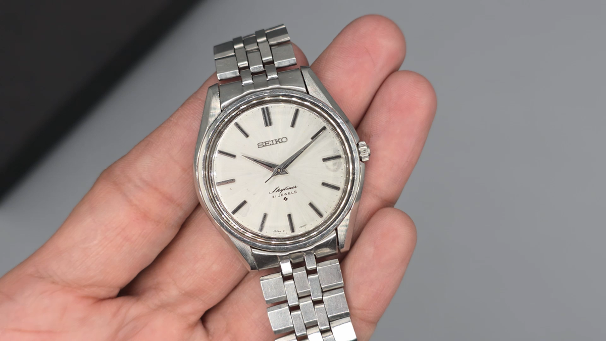 Vintage 1960 Seiko Skyliner 6100-8000 Manual Wind 21 Jewels Men's