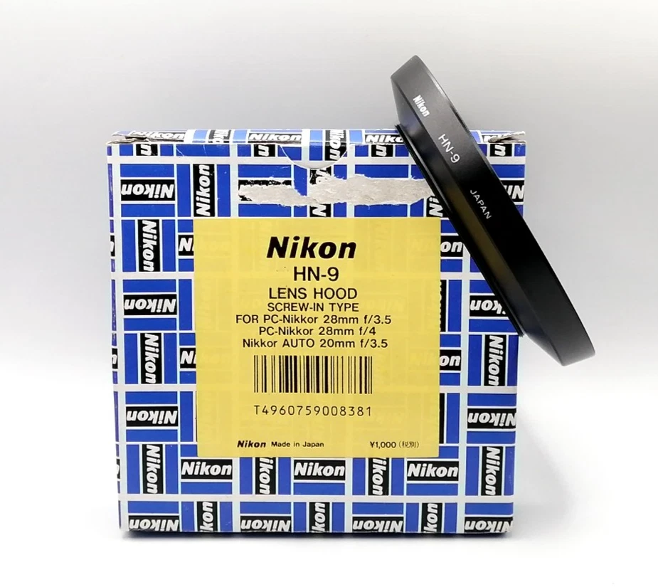 🎦👀✨Unused✨ Nikon HN-9 Metal Lens Hood for 28mm f3.5 f4 20mm f3.5 From JAPAN - Image 4 of 4