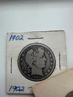 1902  Barber Half Dollar