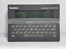 Franklin Language Master Model LM2000-Dictionary/Thesaurus-Mirriam Webster