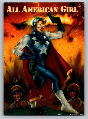 1993 Dynamic The Creator's Universe #001 All American Girl  (See Description)