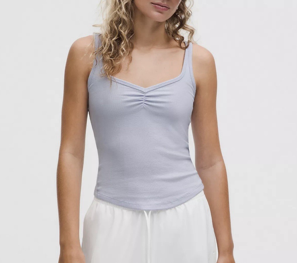 Lululemon Hold Tight Sweetheart Tank Top SRNB Size 10 NWT