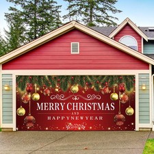 Christmas Garage Door Decorations Cover Banner 6 X 13 Ft Garage Door Christmas