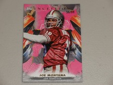 2024 Topps Inception Football Magenta #143 Joe Montana 56/99
