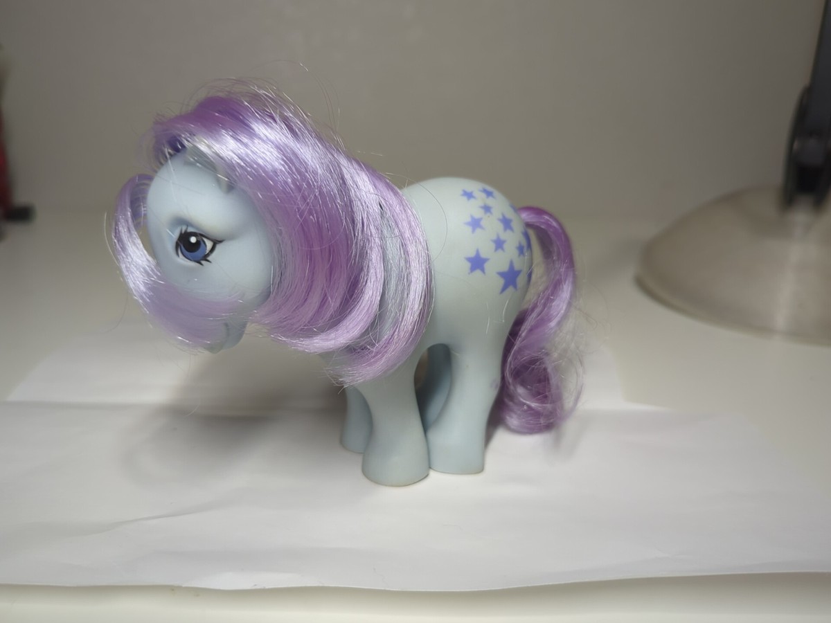 Pony 2021 ED 100 Futura 版画 Pony 1982 Vintage 1982 My Little Pony G1 Flat Feet BLUE BELLE Mlp | eBay