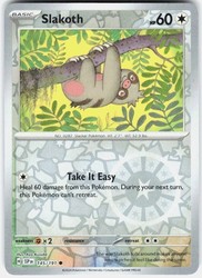 Slakoth 145/191 Reverse Holo Surging Sparks