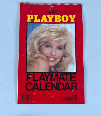 1991 Playboy Playmate Wall Calendar Pamela Anderson read description