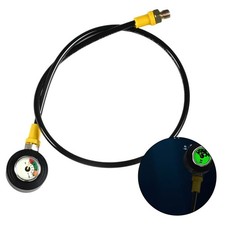 For M10 1 Thread Luminous Dial Gauge Diving Equipment High Tensile Strength