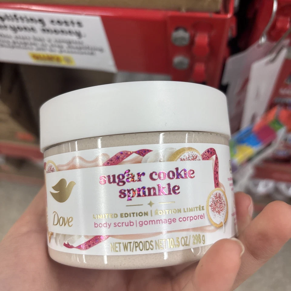 Dove Limited Edition Sugar Cookie Sprinkle Body Scrub, 10.5 oz, Exfoliating - Image 2 of 2