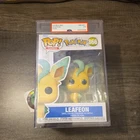 Funko POP! POKEMON LEAFEON #866 - PSA GRADED 8.5 MINT - NEW & Factory Sealed!