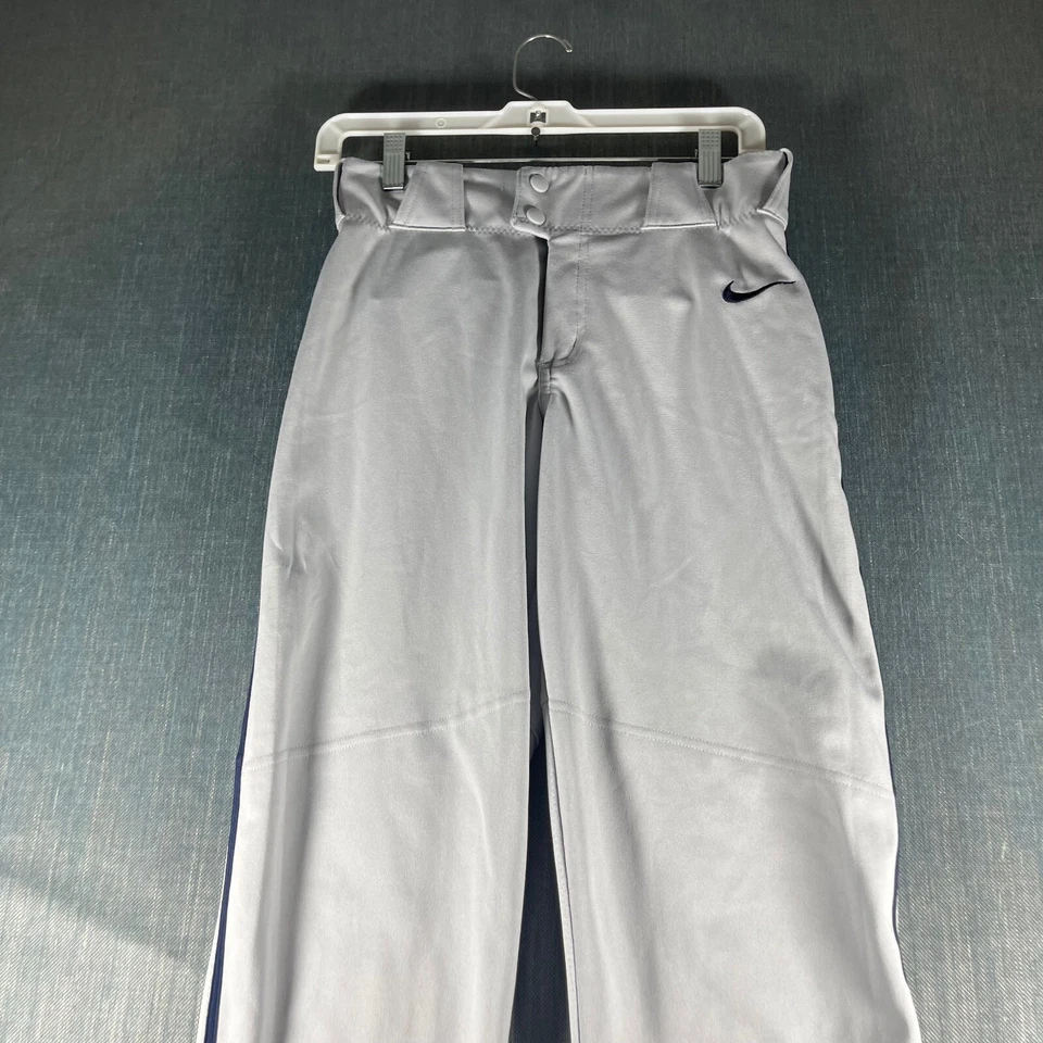 Nike Boys Baseball Pants Size XL Gray Polyester - Image 2 of 4