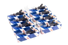 8x Bosch OEM Mercedes C63 ML63 AMG W216 W204 Fuel injector Set 0280158142