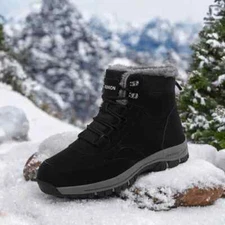 Winter Women Snow Boots Waterproof Super Warm Men's Boots Outdoor Hiking Boots 