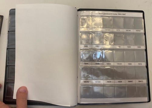 Álbum de monedas Gardmaster en blanco, páginas impresas para Terranova - Imagen 2 de 5