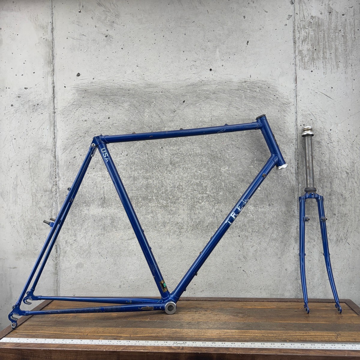 パーツ Vintage Trek 620 Touring Frame Set 1983 Vintage Trek 620 Touring Bike- Reynolds 531 Double Butted