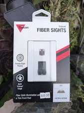 Trijicon Fiber Sights 1911 CA728-C  601038 Fiber Optic Illumination Thin Post