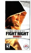 Fight Night Round 3 PSP MANUAL ONLY Insert Authentic