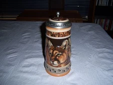 Anheuser Busch Call Of The Wild Series The Mountain Lion 1998 Stein 