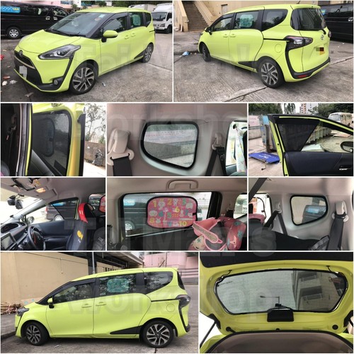 Magnetic Sunshade for Toyota Sienta Set of 7 pcs - Imagen 24 de 24