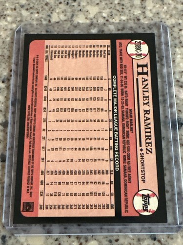 2024 Topps Chrome #2T89C-70 Hanley Ramirez Blue Mojo 132/150-Marlins-MLB - Picture 3 of 3