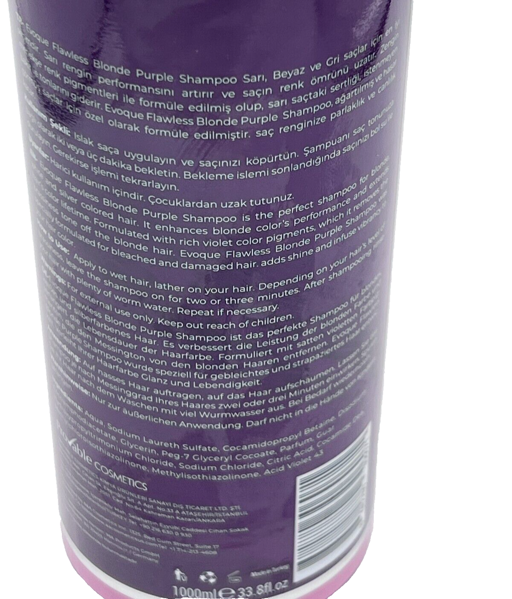 EVOQUE BRIGHTENING/NOURISHING SYSTEM VIOLET COLOR PROTECTION