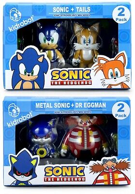 Sonic the Hedgehog Dr. Robotnik and Metal Sonic 3-Inch Vinyl 2-Pack