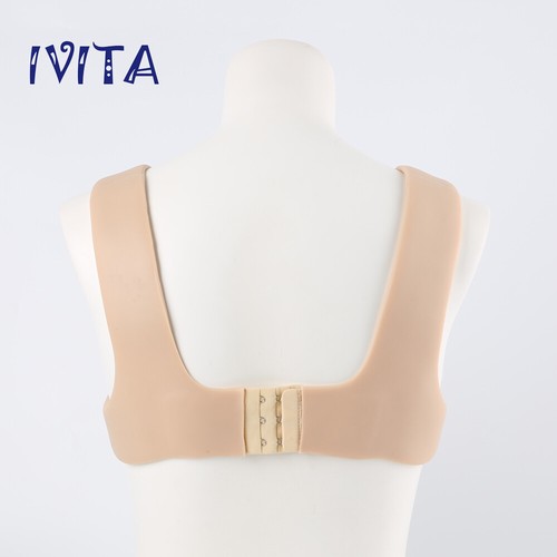 C Cup Silicone Fake Boobs Crossdressing Breast Forms Transgender DQ Breast Plate - Picture 7 of 11